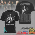 Juanes World Tour 2026 Concert T Shirt Band Graphic T Shirt - Limotees LLC