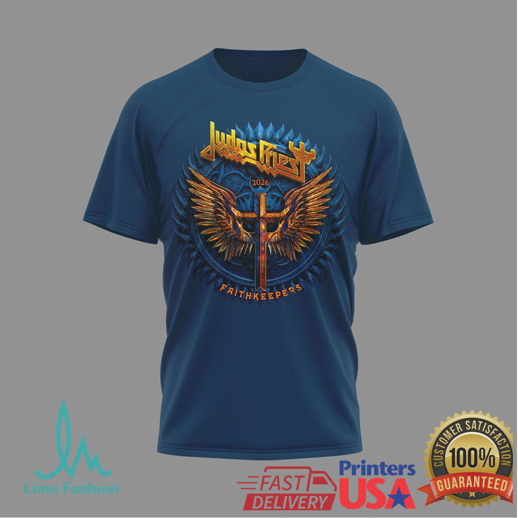 Judas Priest Faithkeepers Tour 2026 Heavy Metal Band T Shirt - Limotees LLC