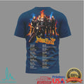 Judas Priest Faithkeepers Tour 2026 T Shirt Blue Metal Band T Shirt - Limotees LLC