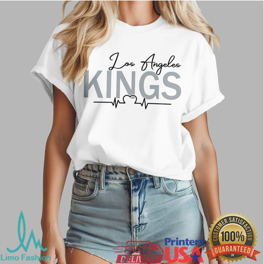 Just A Nurse Who Loves Los Angeles Kings Hockey Fan T Shirt - Limotees LLC