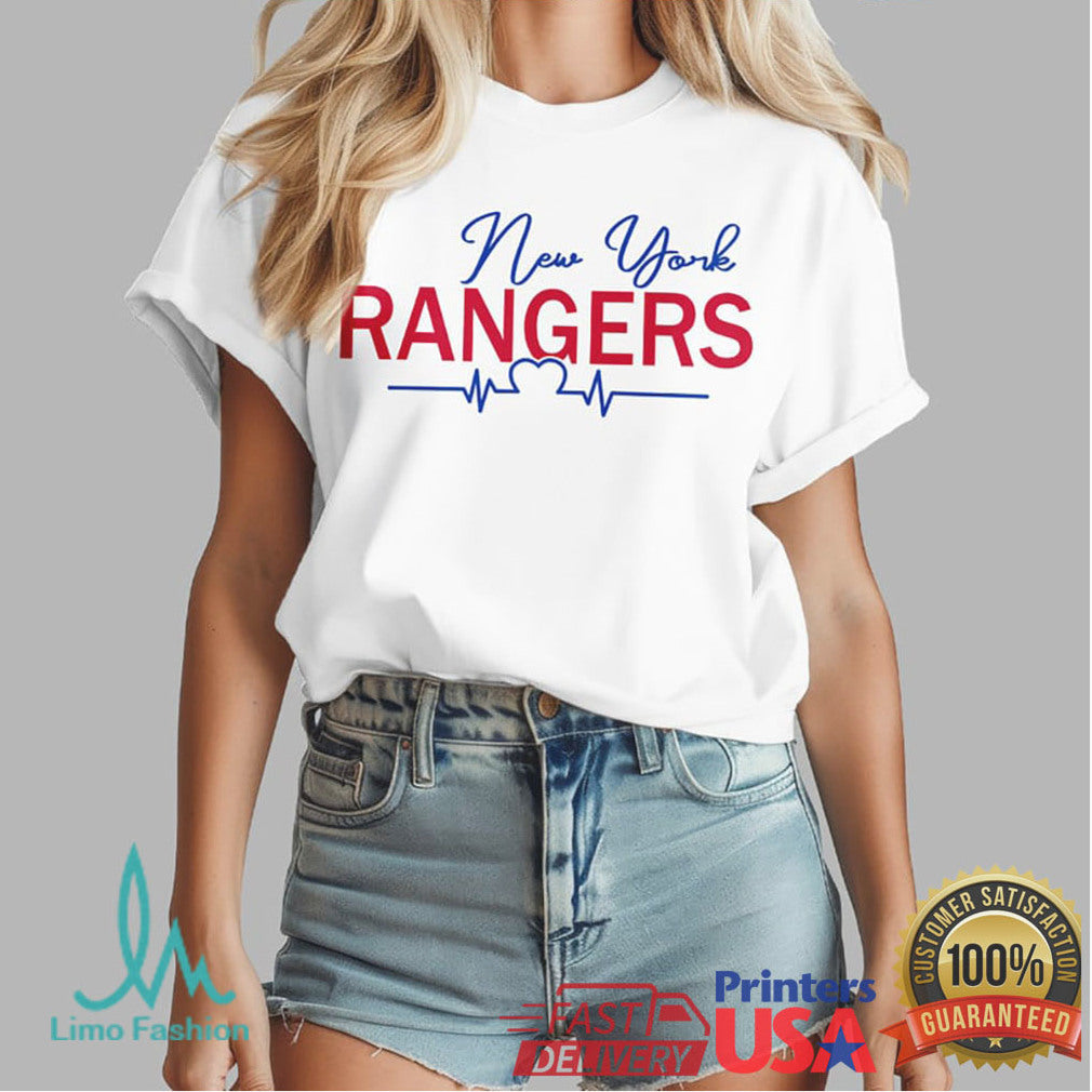 Just A Nurse Who Loves New York Rangers Hockey Fan T Shirt - Limotees LLC
