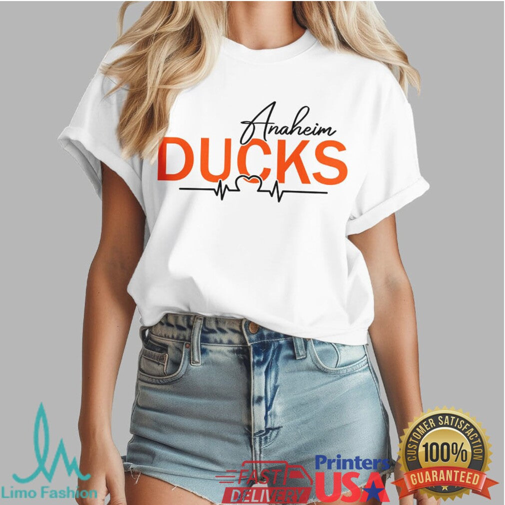 Just A Nurse Who Loves The Anaheim Ducks Hockey Fan T Shirt