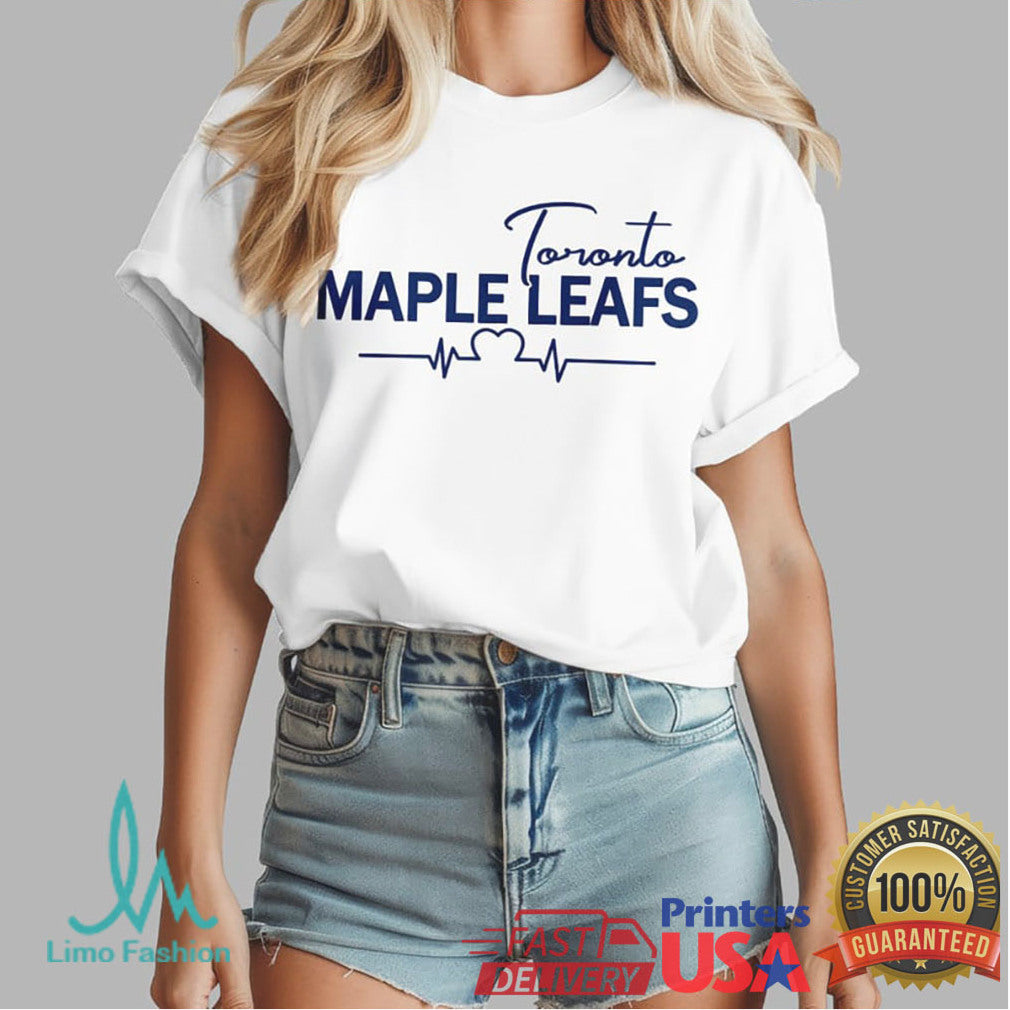 Just A Nurse Who Loves Toronto Maple Leafs Hockey Fan T Shirt - Limotees LLC
