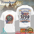 KISS Band USA 250th Anniversary 1776 2026 Patriotic Rock T Shirt