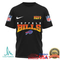 KISS Band x Buffalo Bills NFL Retro Concert Mashup T Shirt