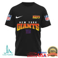 KISS Band x New York Giants NFL Heavy Metal Style T Shirt - Limotees LLC