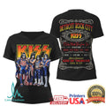 KISS Detroit Rock City Band Members American Flag 2026 T Shirt - Limotees LLC