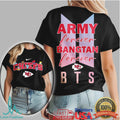 Kansas City Chiefs BTS Army Forever Shirt Bangtan Forever BT21 Fan Tee - Limotees LLC