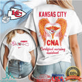 Kansas City Chiefs CNA T Shirt Certified Nursing Assistant Football Fan T Shirt - Limotees LLC
