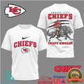 Kansas City Chiefs Chiefs Kingdom Wolf Rider T Shirt