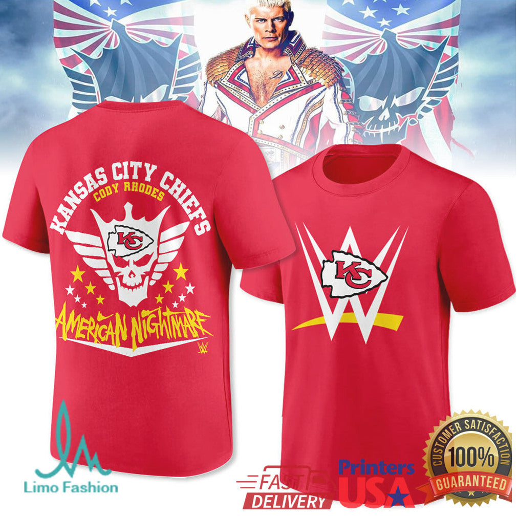 Kansas City Chiefs Cody Rhodes American Nightmare T Shirt - Limotees LLC