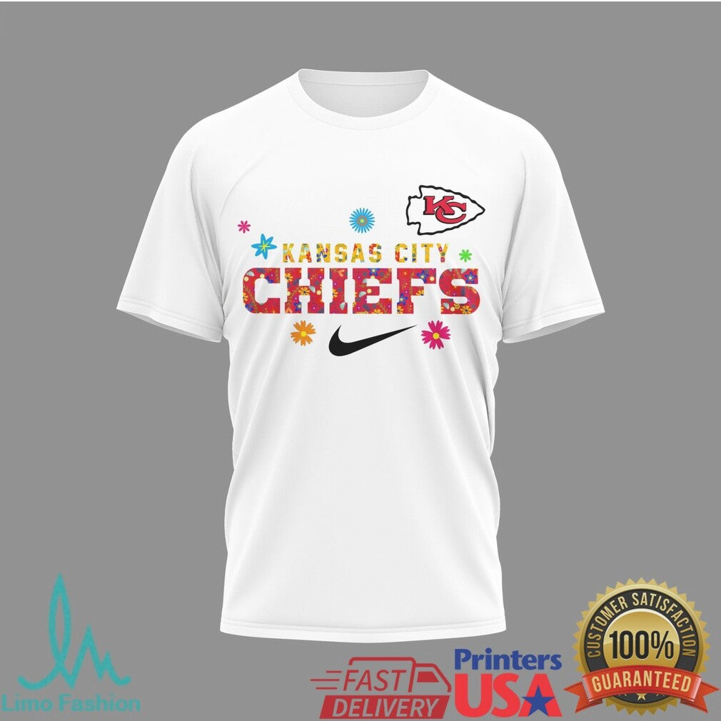 Kansas City Chiefs Hispanic Heritage Month T Shirt NFL Latino Pride Sunflower Design - Limotees LLC