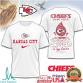 Kansas City Chiefs Jesus in My Heart Religious NFL Fan T Shirt - Limotees LLC
