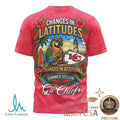 Kansas City Chiefs Margaritaville Changes In Latitudes Summer Session T Shirt - Limotees LLC