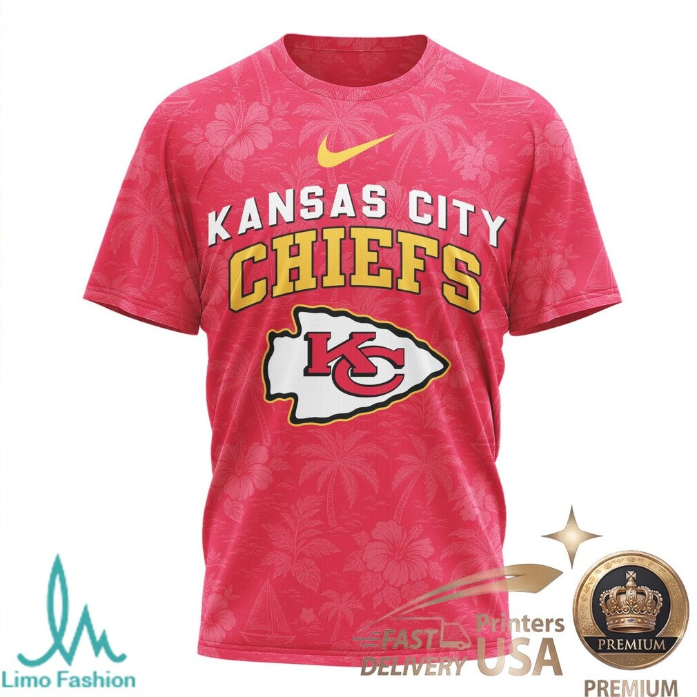Kansas City Chiefs Margaritaville Changes In Latitudes Summer Session T Shirt - Limotees LLC