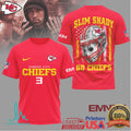 Kansas City Chiefs Official NFL Eminem Fan 3D Shirt - Limotees LLC