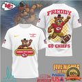 Kansas City Chiefs Official NFL Five Nights at Freddy's 3D Shirt - Limotees LLC