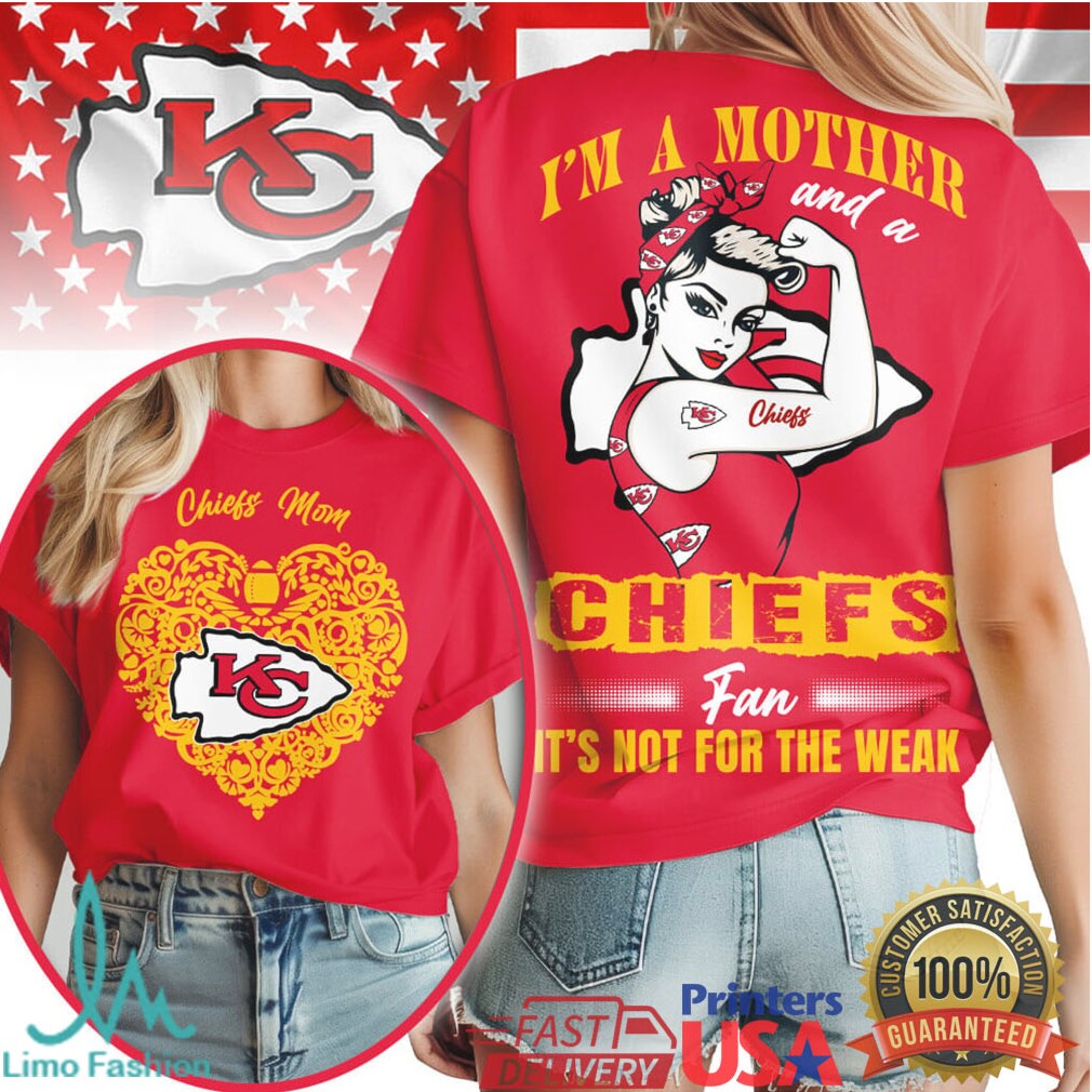 Kansas City Chiefs Official NFL I Am A Mother 3D Shirt - Limotees LLC