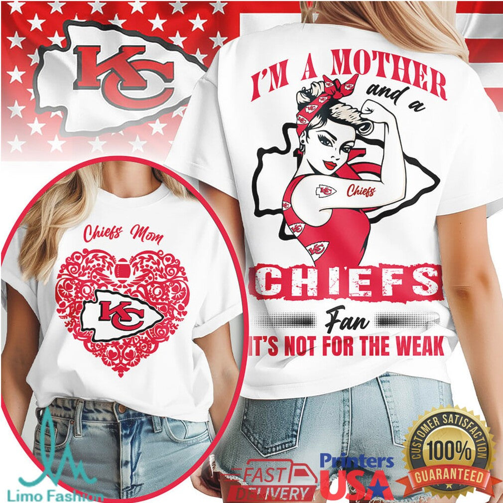 Kansas City Chiefs Official NFL I Am A Mother 3D Shirt - Limotees LLC