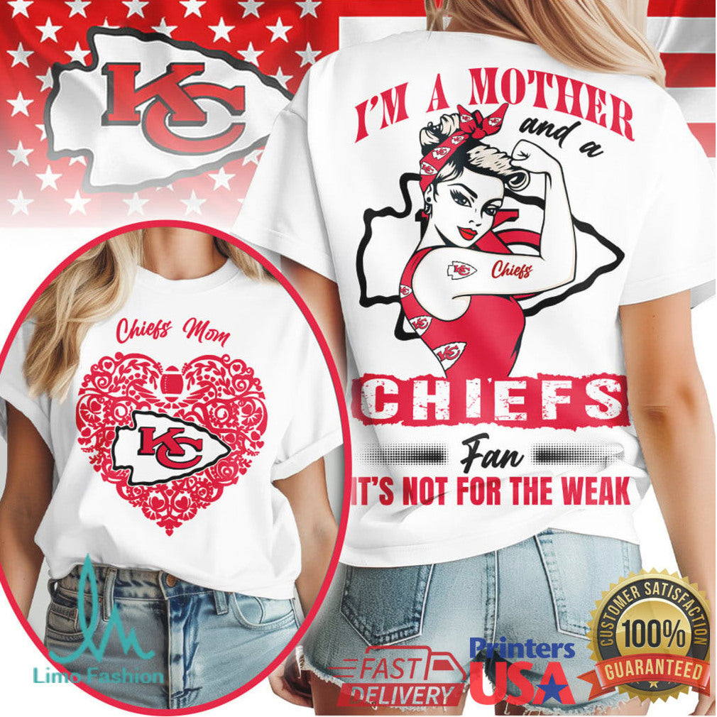 Kansas City Chiefs Official NFL I Am A Mother 3D Shirt - Limotees LLC