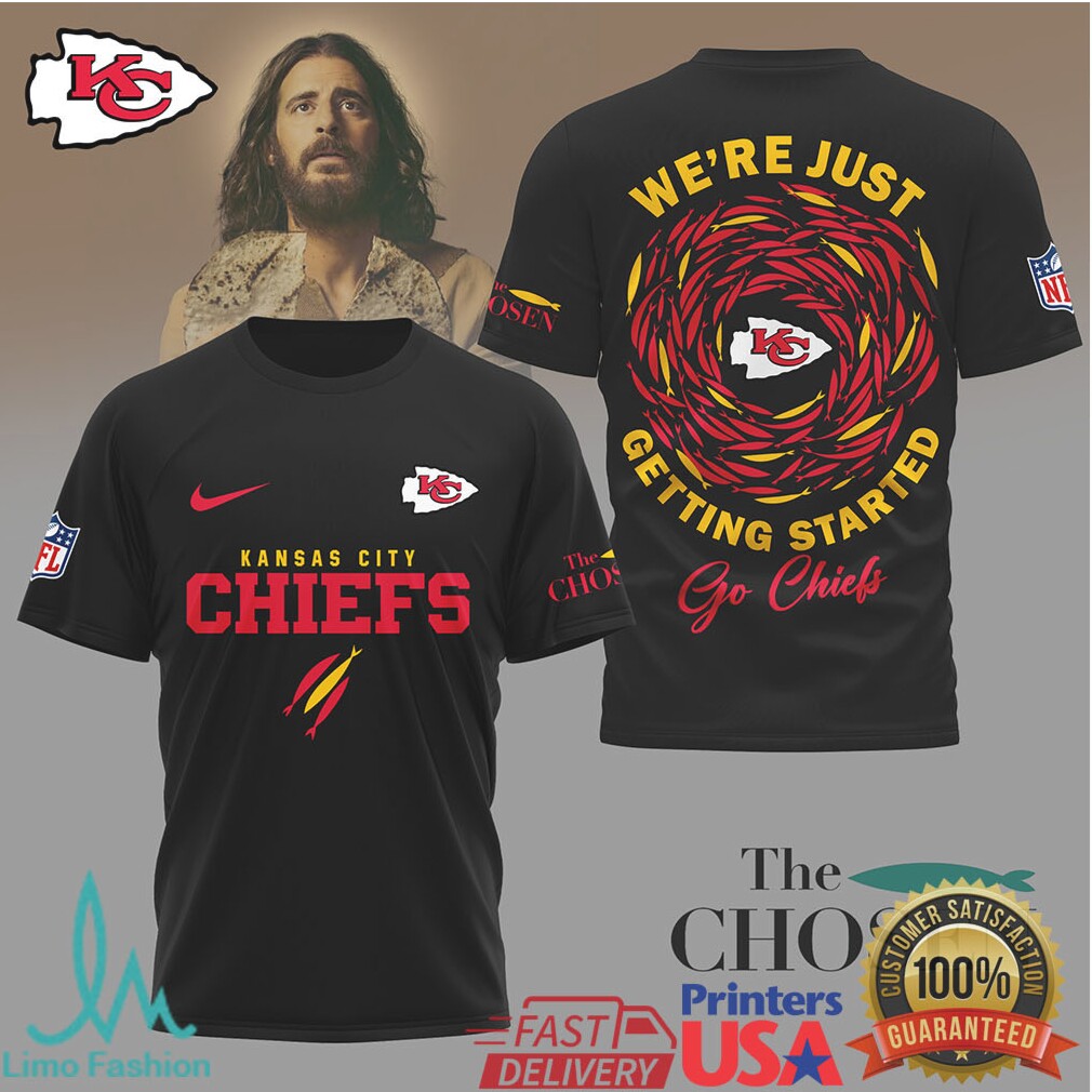 Kansas City Chiefs “The Chosen” Christian Football T Shirt Chiefs Kingdom Faith T shirt