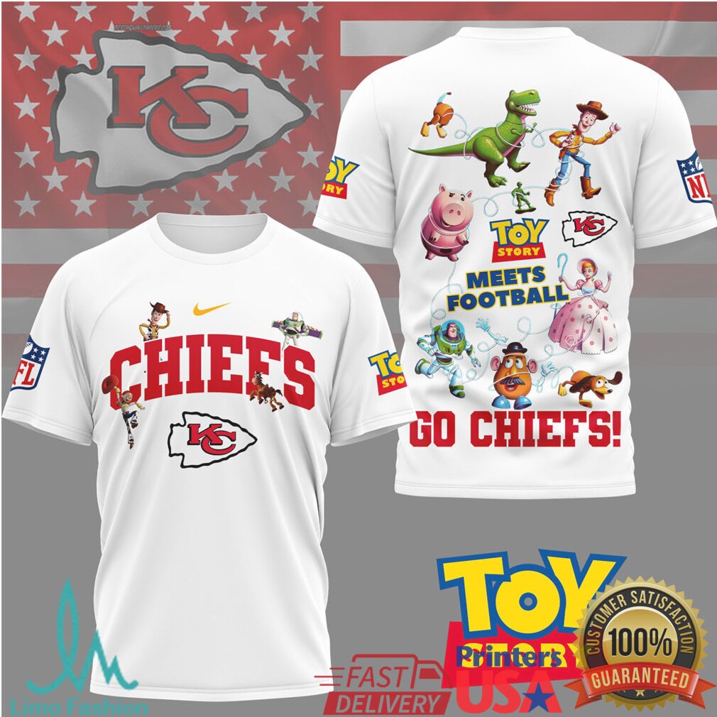 Kansas City Chiefs Toy Story Meets Football Fan T Shirt - Limotees LLC
