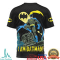 Kansas City Chiefs x Batman Mashup I Am Batman Graphic T Shirt - Limotees LLC