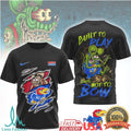 Kansas Jayhawks Rat Fink Style T Shirt Built To Play Not To Bow - Limotees LLC