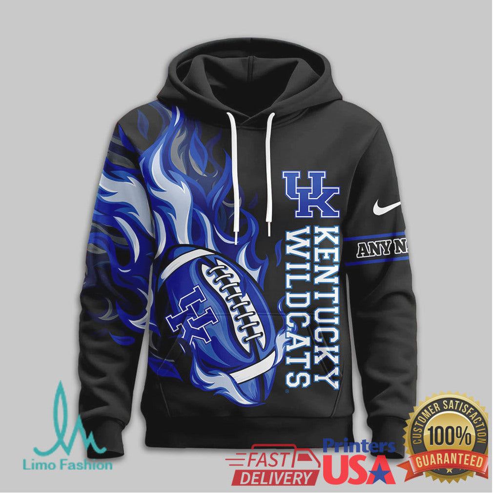 Kentucky Wildcats Big Blue Nation Custom Name 3D T Shirt - Limotees LLC