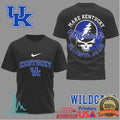 Kentucky Wildcats “Make Kentucky Grateful Again” Blue & White Fan Tee - Limotees LLC