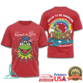 Kermit the Frog Proud to be American Semi Quincentennial T Shirt - Limotees LLC