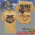 Kid Rock Freedom 250 Tour T Shirt Road to Nashville Vintage Style - Limotees LLC