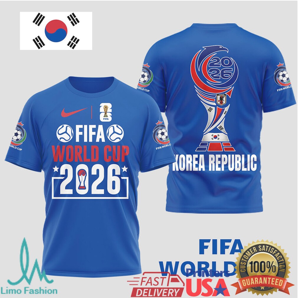 Korea Republic FIFA World Cup 2026 Fan Jersey South Korea Soccer T Shirt