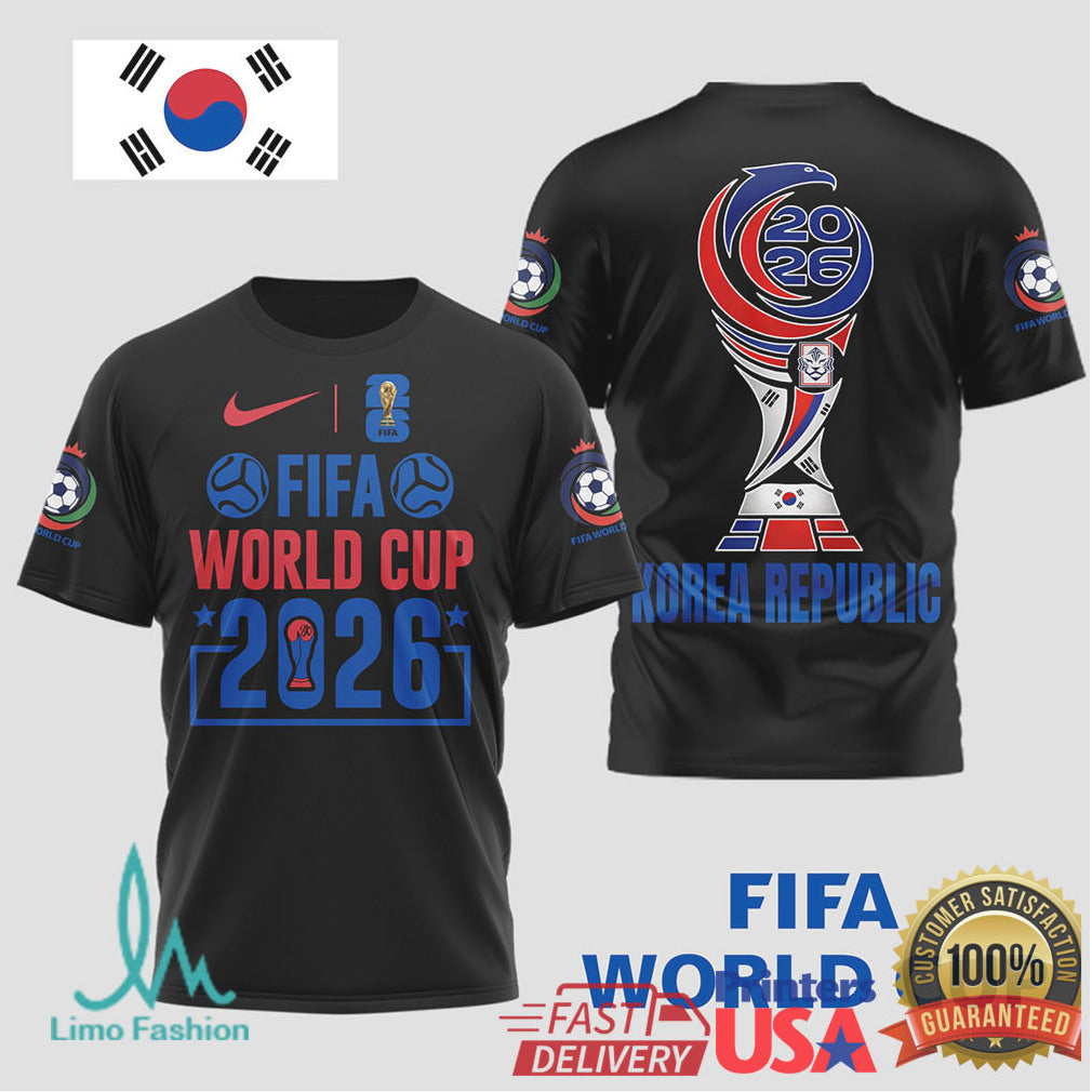 Korea Republic FIFA World Cup 2026 Fan Jersey South Korea Soccer T Shirt