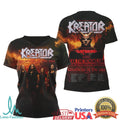 Kreator Krushers Of The Usa 2026 Tour With Carcass Shirt - Limotees LLC