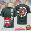 Green Bay Packers Official NFL Red Hot Chilli Peppers 3D Shirt - Limotees LLC