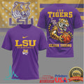 LSU Tigers Basketball Shirt Geaux Tigers Mascot Graphic Tee - Limotees LLC