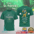 LSU Tigers St. Patrick's Day Feeling Lucky Like a Tiger T Shirt - Limotees LLC