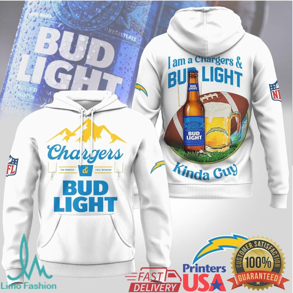 La Chargers Bud Light Kinda Guy Girl Stadium Beer Shirt - Limotees LLC