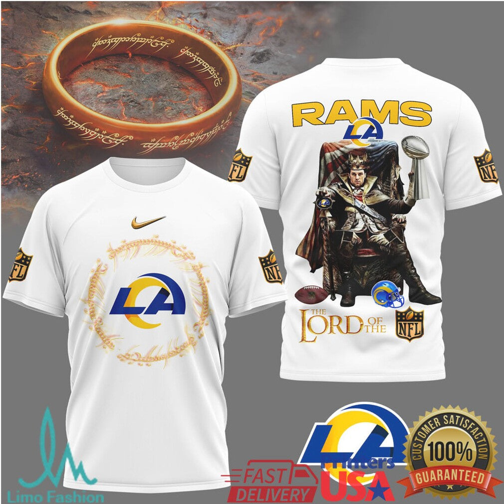 La Rams Lord Of The Nfl King Design Tshirt - Limotees LLC
