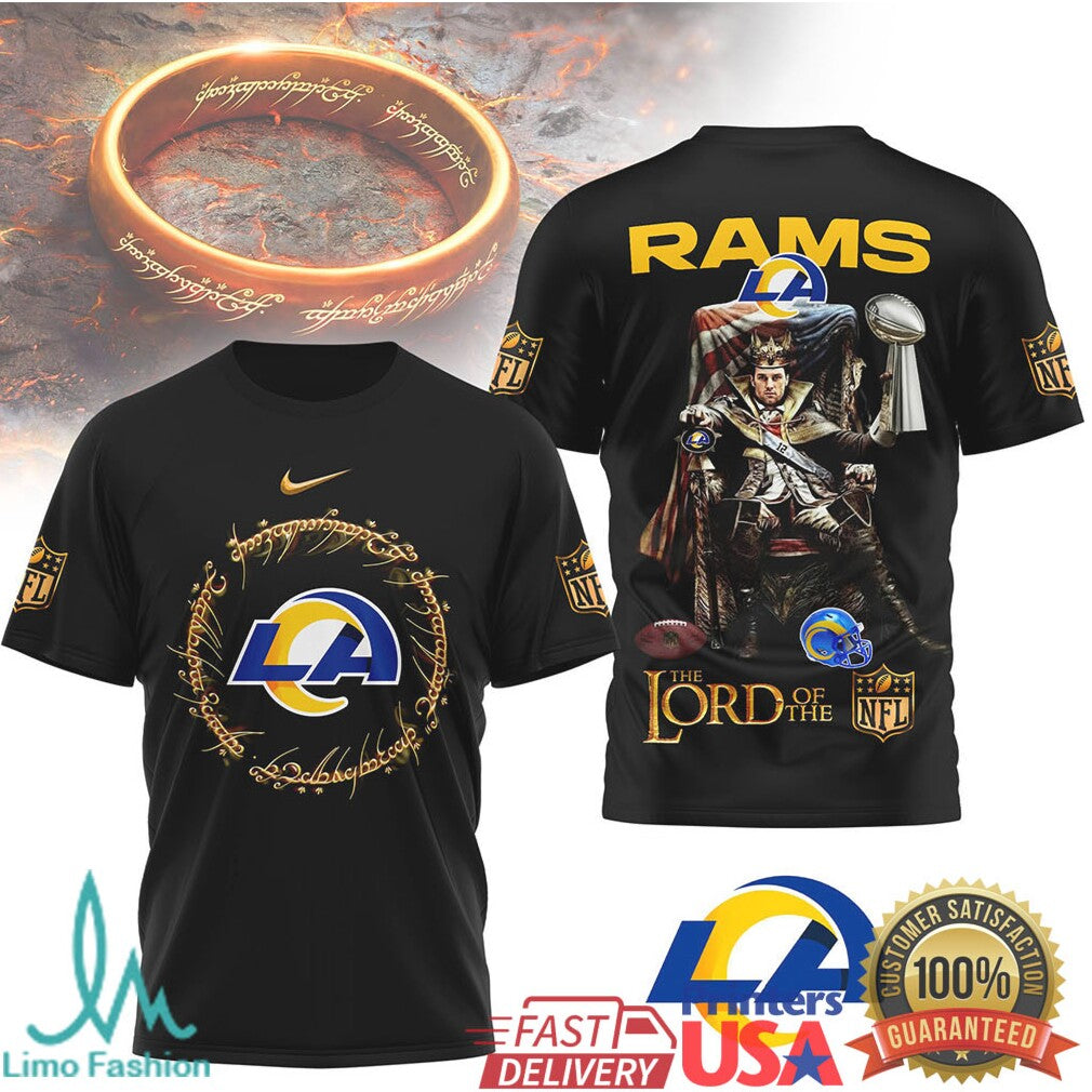 La Rams Lord Of The Nfl King Design Tshirt - Limotees LLC