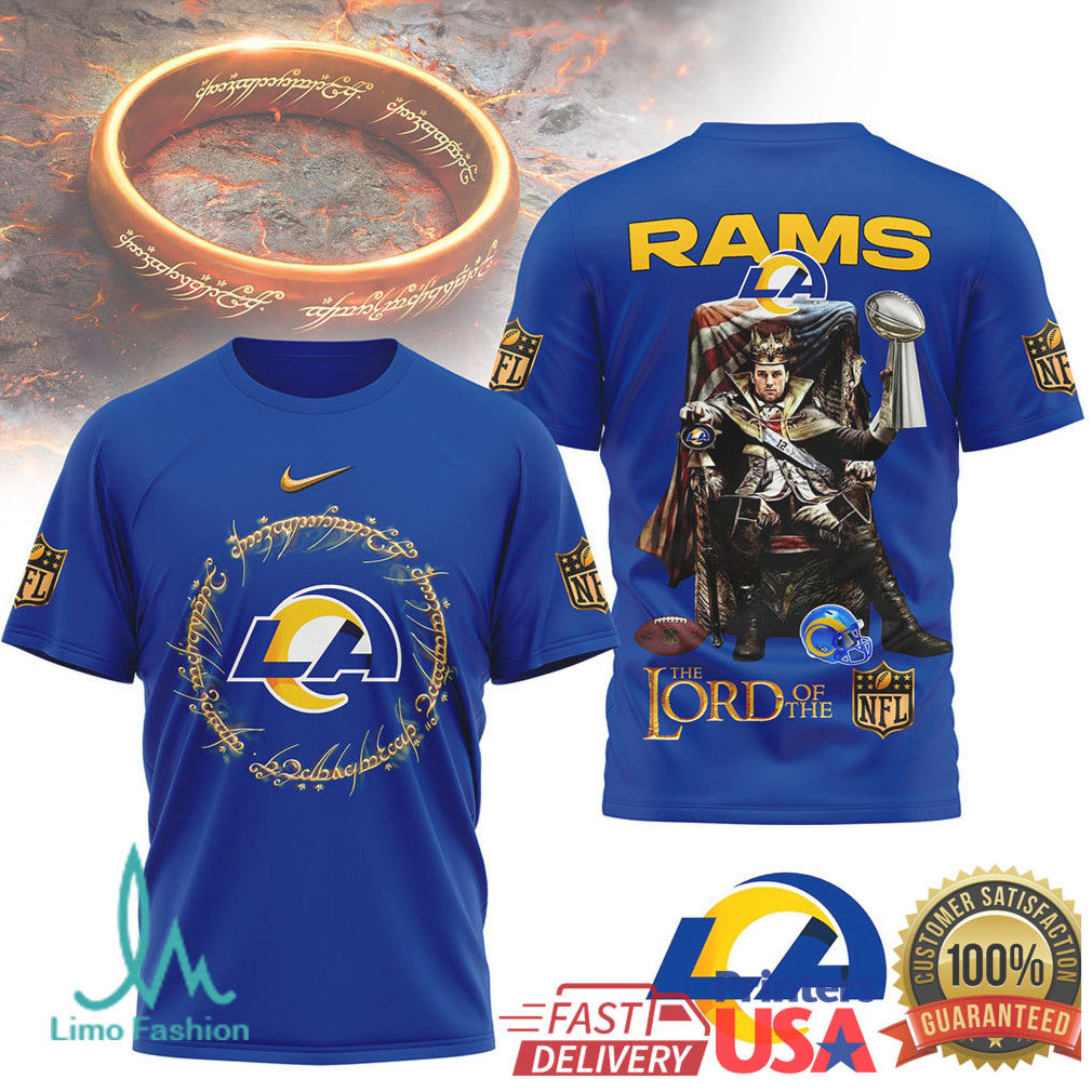 La Rams Lord Of The Nfl King Design Tshirt - Limotees LLC