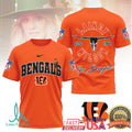 Lainey Wilson x Cincinnati Bengals Country Music NFL T Shirt - Limotees LLC