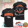 Lainey Wilson x Denver Broncos Western Style NFL Fan Tee - Limotees LLC