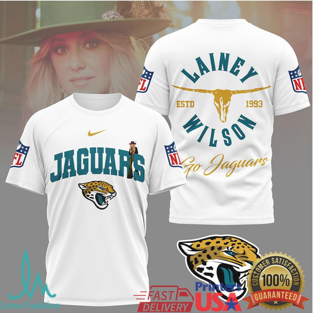 Lainey Wilson x Jacksonville Jaguars Western NFL Fan Gear - Limotees LLC