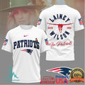 Lainey Wilson x New England Patriots Fan Graphic T Shirt - Limotees LLC