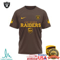 Las Vegas Raiders Brown and Proud UPS Theme Custom T Shirt - Limotees LLC