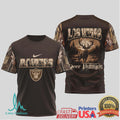 Las Vegas Raiders Deer Hunting Camo Nfl Tshirt Design - Limotees LLC