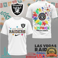 Las Vegas Raiders Hispanic Heritage Month T Shirt Latino Heritage Sunflower T Shirt - Limotees LLC