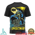 Las Vegas Raiders I Am Batman DC Comics Crossover NFL Football Graphic T Shirt - Limotees LLC